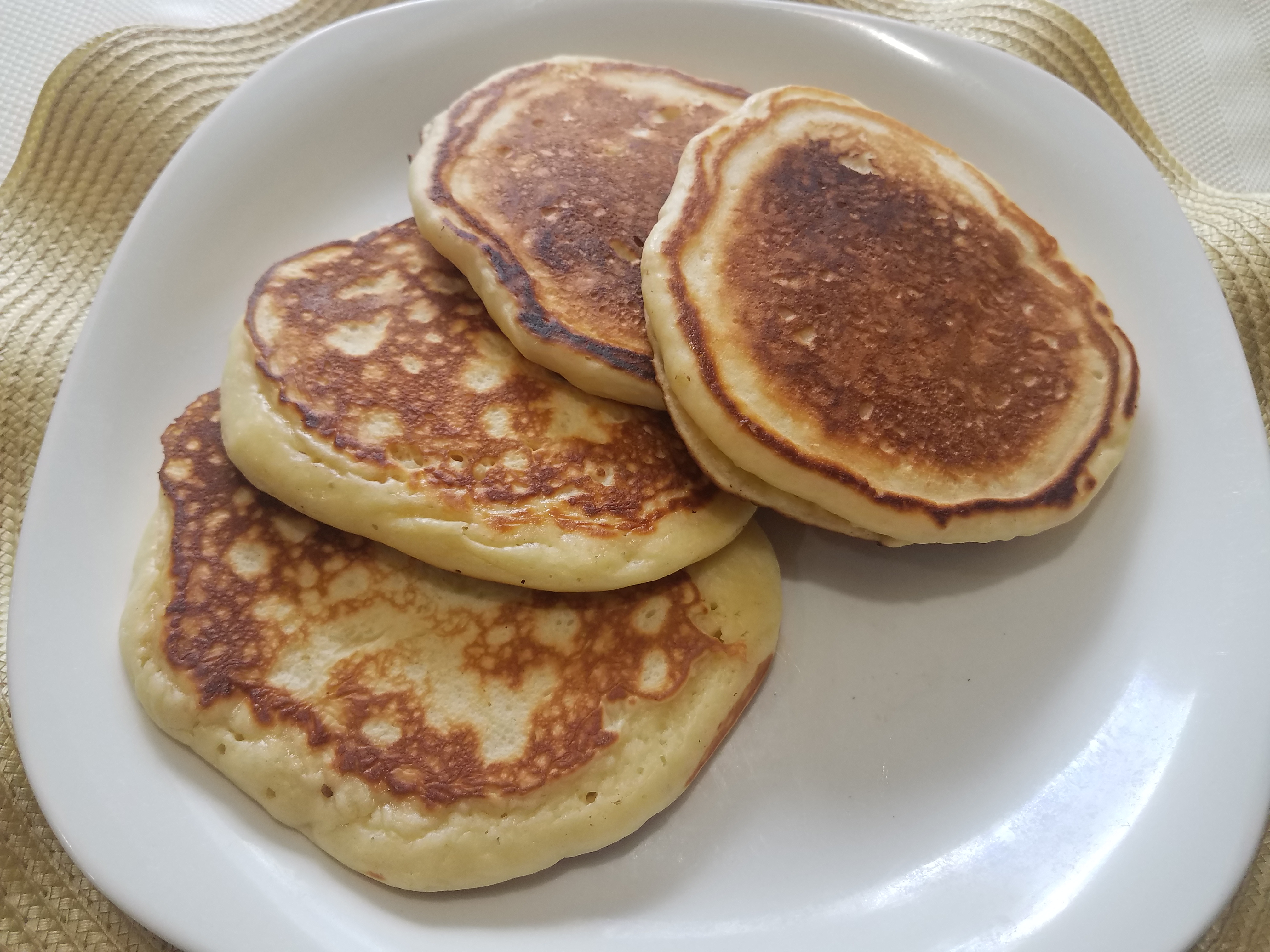 Greek Yogurt Pancakes – Cooking 4 One